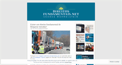 Desktop Screenshot of direitosfundamentais.net